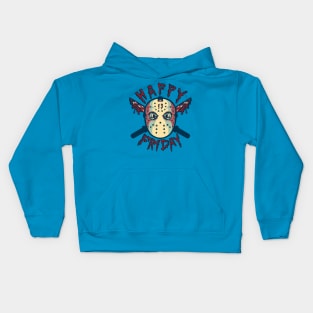 Happy Friday Pop Art Kids Hoodie